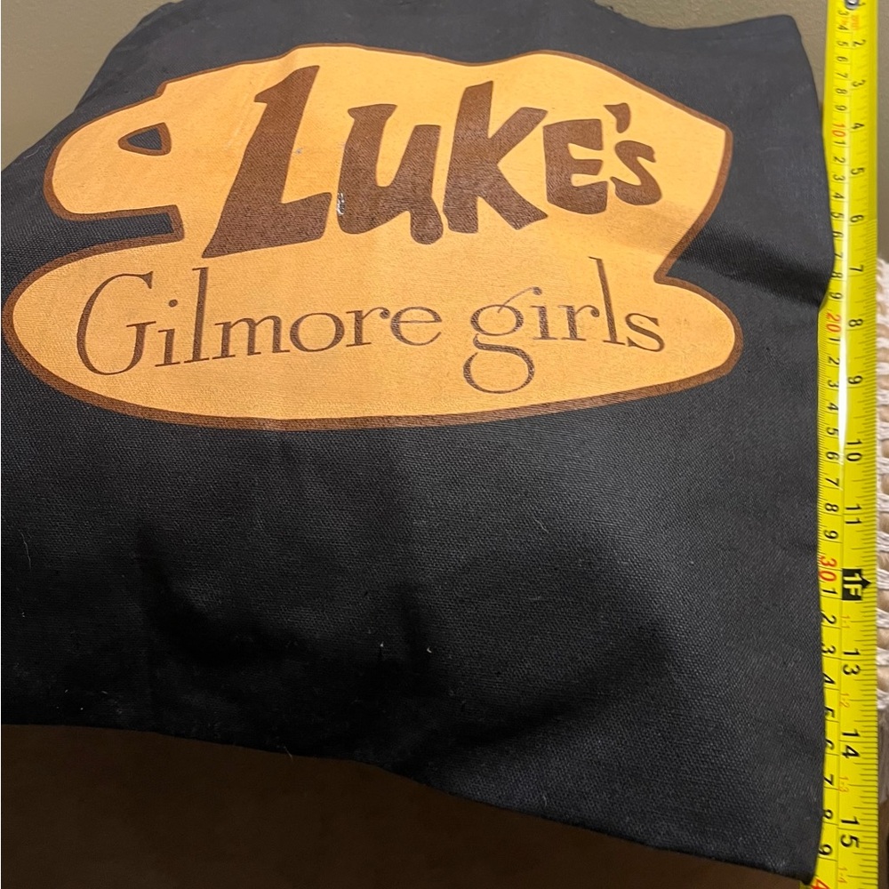 Lukes Gilmore Girls Black Tote EUC see pics NS home. Ripple Junction